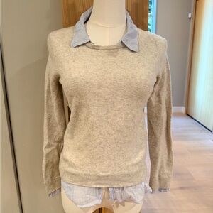 Joie Cream Crew Neck Sweater